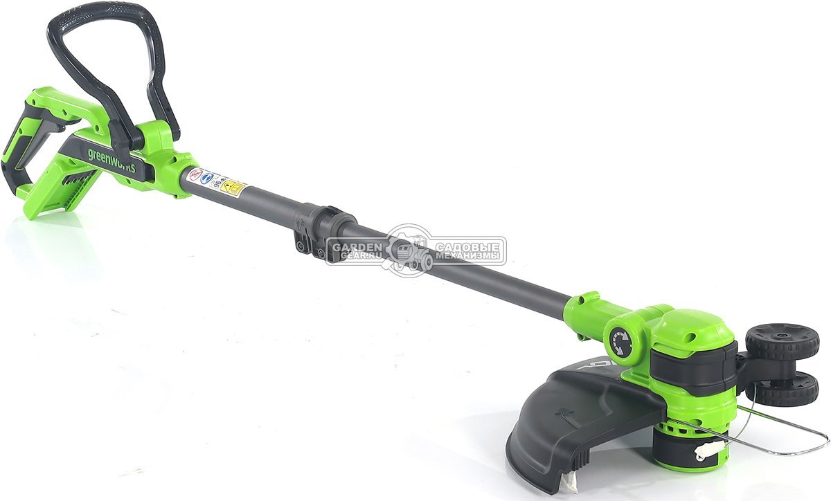 Триммер аккумуляторный GreenWorks G40LT331 c АКБ 2 А/ч и ЗУ (PRC, 40В, леска 1.65 мм, 4.1 кг)