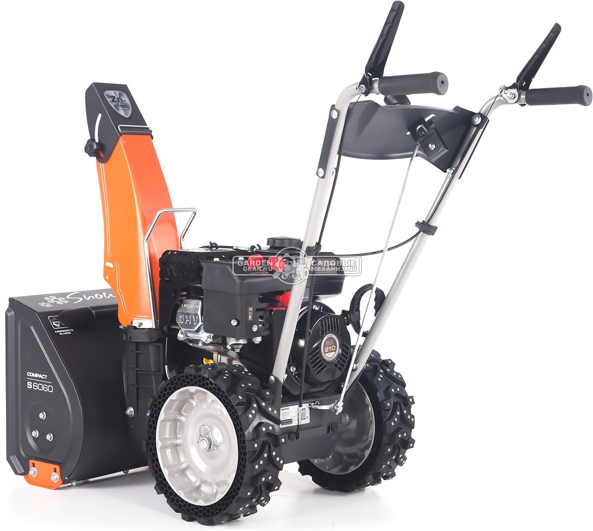 Снегоуборщик Daewoo S 6060 MY2025 (PRC, 56 см., Daewoo, 210 см3, скорости 4/1, 54 кг.)