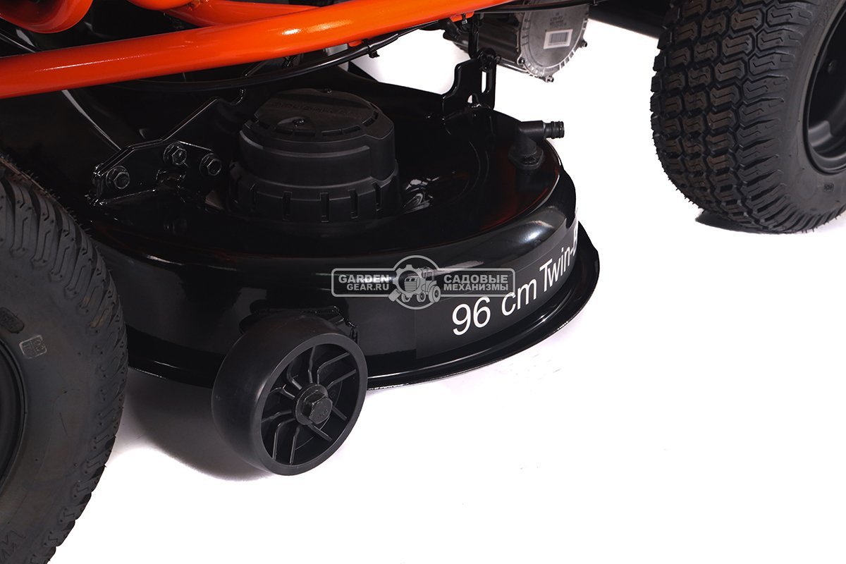 Садовый минирайдер Yard Fox T 96 SB аккумуляторный (PRC, 56В, 50 Ач LFP/Li-ion, 96 см, LED фара, мульчирование, 210 кг)