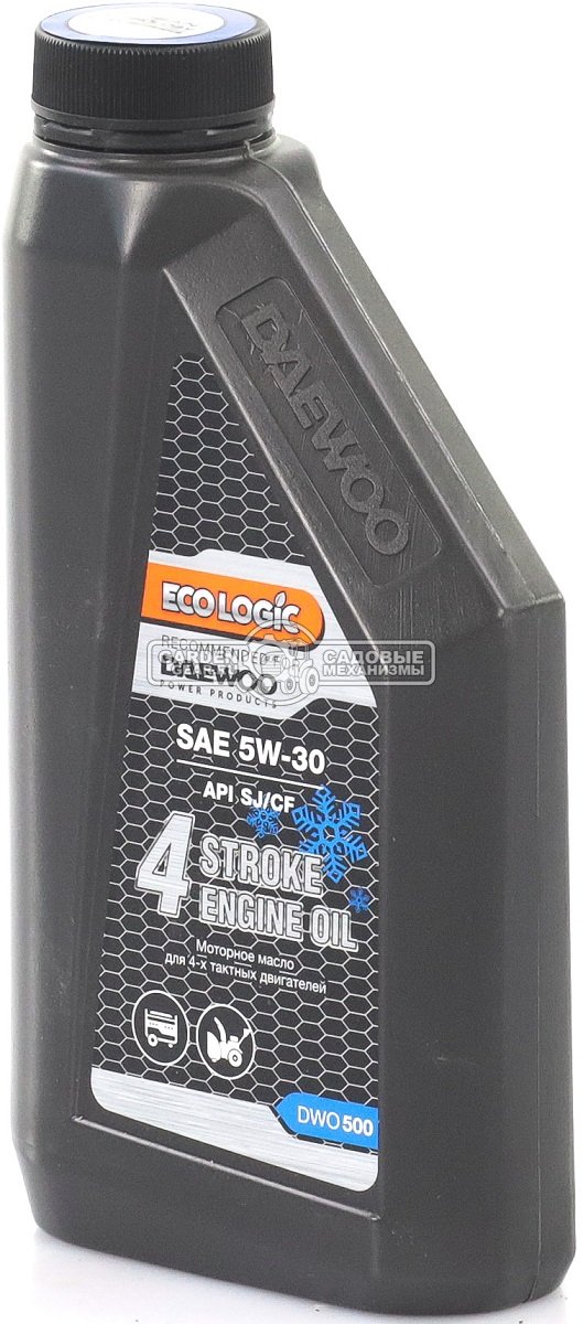 Масло зимнее 4-тактное Daewoo DWO 500 SAE 5W-30 1,0 л. полусинтетическое