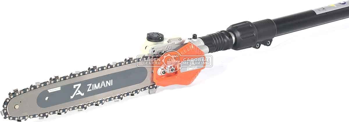 Высоторез бензиновый ZimAni PS226L Pro длина 4.2 м (PRC, 25,4 см3, Zenoah G26, 0,85 кВт/1,2 л.с., Walbro, 12", 3/8", 1,3 мм., 44E, 7,6 кг.)