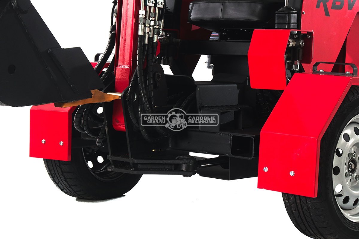 Прицепной экскаватор RED Rhino RBV-06 максимальная комплектация, Lifan 15 л.с., глубина копания 2,2 м., ковш 250 мм., 600 кг.