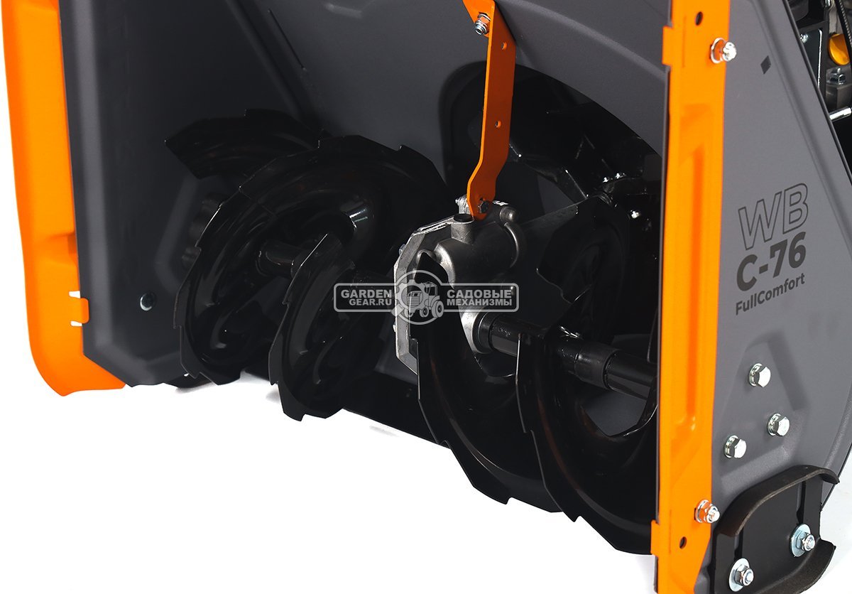 Снегоуборщик Villartec WB C-76 FullComfort (PRC, 61-71 см, Villartec, 212 см3, эл/стартер 220В, фара, скорости 4/1, подогр. рукояток, 62 кг)