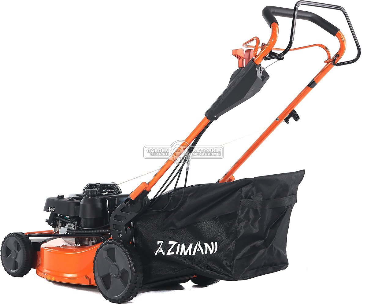 Газонокосилка бензиновая ZimAni LC553HV (PRC, 53 см, Honda GXV160, 163 см3, 3 в 1, Quattro Blade, вариатор, 80 л, 46 кг)