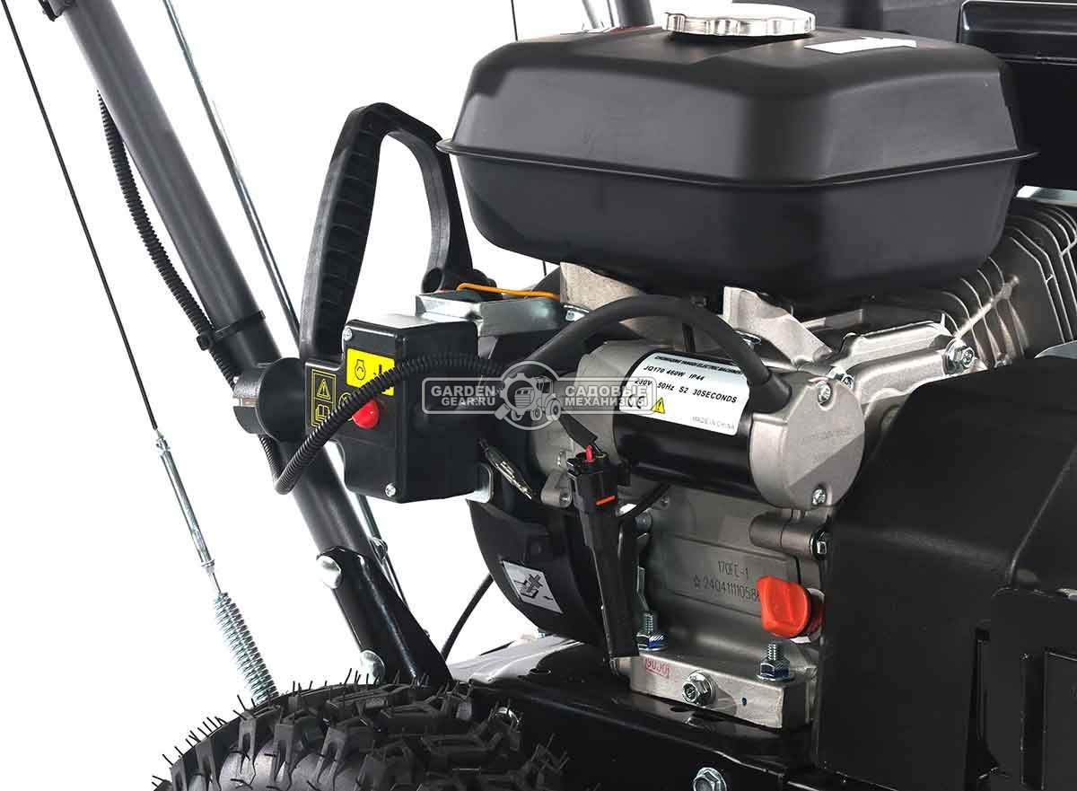 Комбимашина Villartec SW7080E с щеткой 80 см и снегоуборщиком 56 см (PRC, 7,0 л.с., 212 см3, эл/стартер, фара, скорости 5/2, 73 кг)