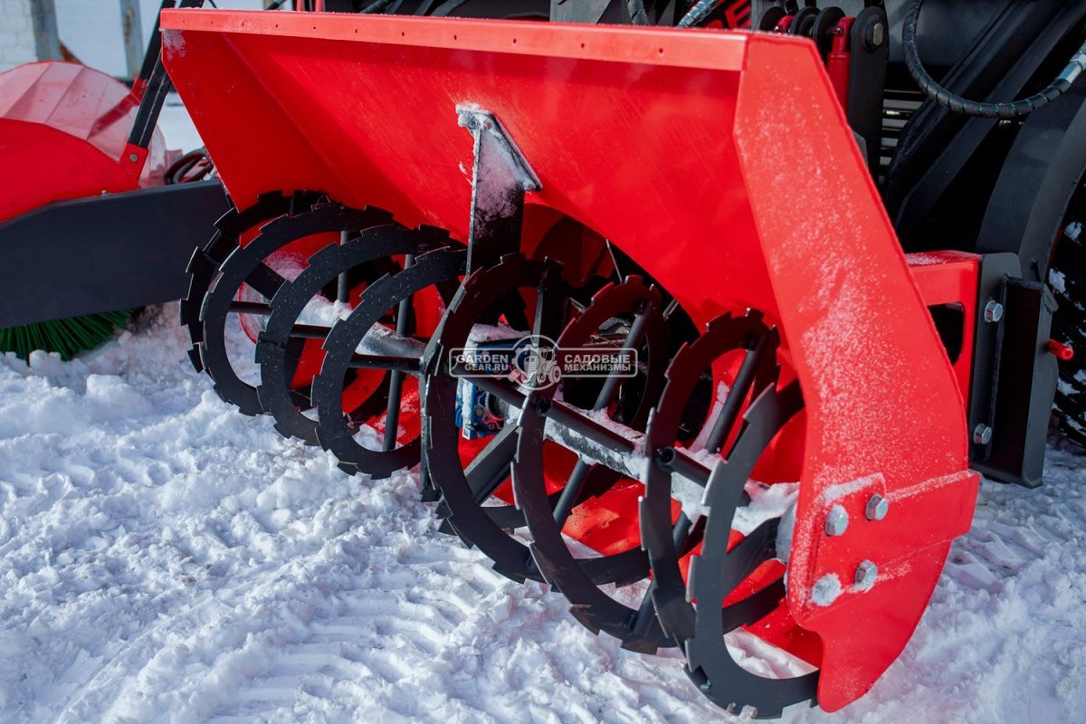 Снегоуборщик роторный RED 135 см. для мини-погрузчика, 188 кг.