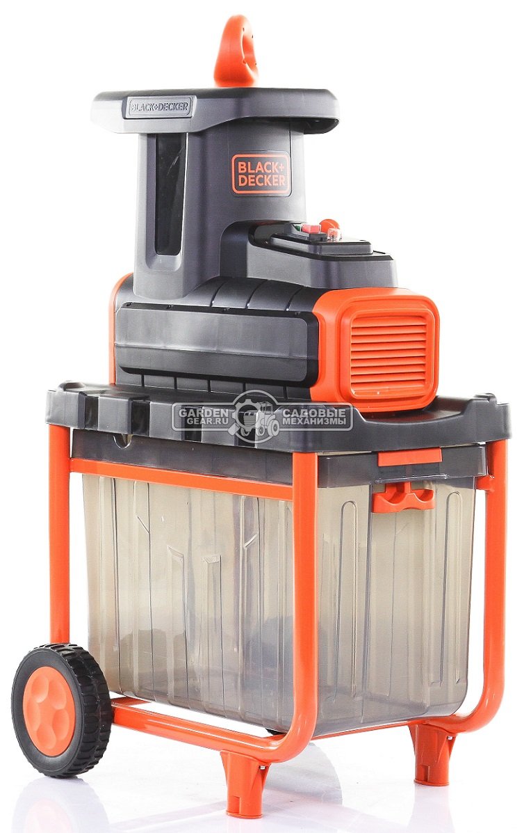 Измельчитель веток BLACK+DECKER BEGAS5800-QS (BEGAS5800-QS) - купить, цена  - 26 990 р., отзывы, инструкция и фото в интернет-магазине Садовые  Механизмы.