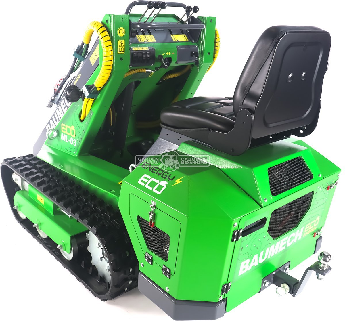 Универсальная машина мини-погрузчик Baumech ML-03 Eco с электродвигателем