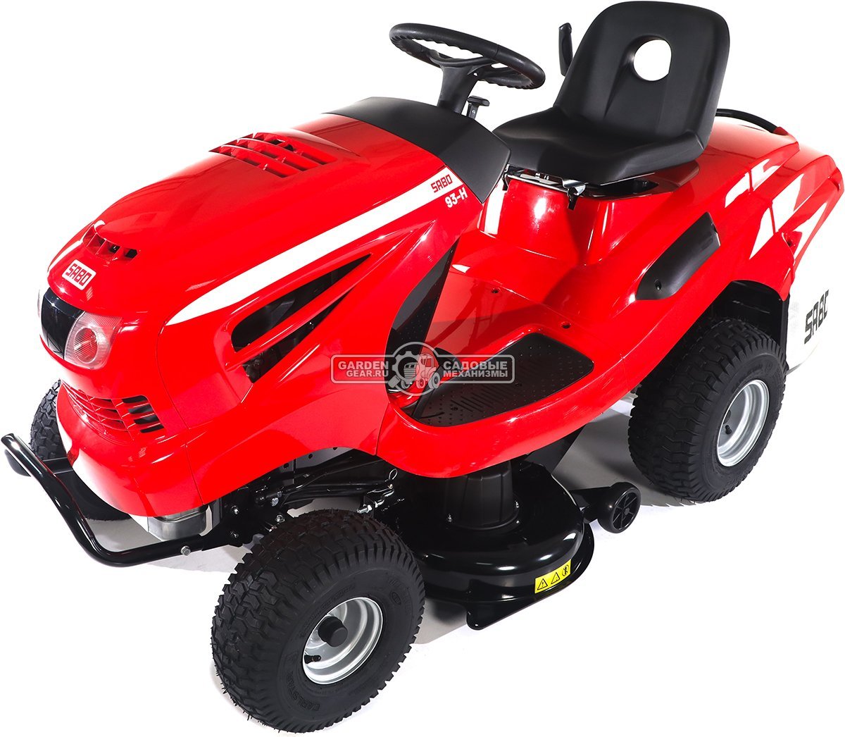 Садовый трактор SABO 93-H (GER, Sabo V-Twin, 708 куб.см., гидростатика, травосборник 250 л., ширина кошения 95 см, 237 кг.)