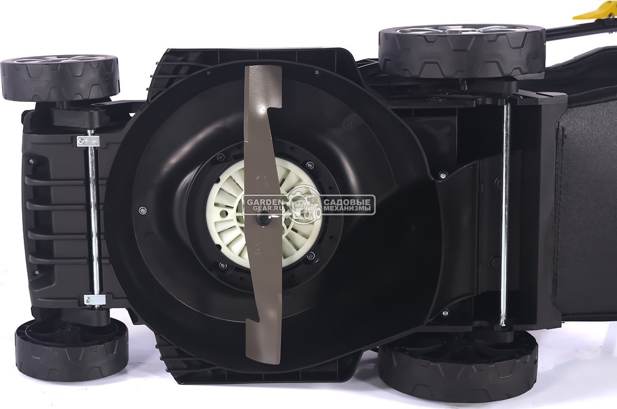 Газонокосилка электрическая Champion EM3716 (PRC, 1600 Вт, 37 см, пластик, 40 л, 13.7 кг)