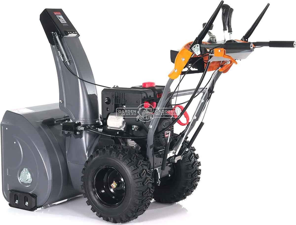 Снегоуборщик Villartec WB9071E MY2024 (PRC, 71 см, Loncin 252 см3, эл/стартер 220В, фара, подогр. рукояток, разблокировка колес, скорости 6/2, 105 кг)