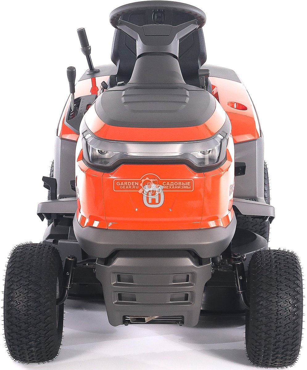 Садовый трактор Husqvarna TC 112 (PRC, Husqvarna 413AE, 413 куб.см., гидростатика, травосборник 220 л., ширина кошения 95 см, 198 кг.)