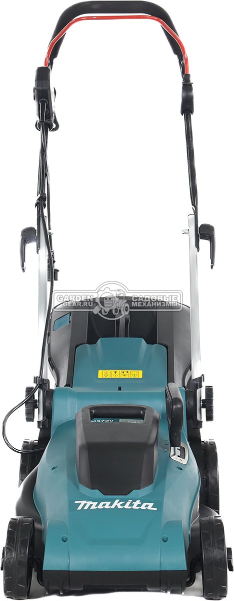 Газонокосилка электрическая Makita ELM3720 (PRC, 1400 Вт, 37 см, 40 л, пластик, 10.2 кг)