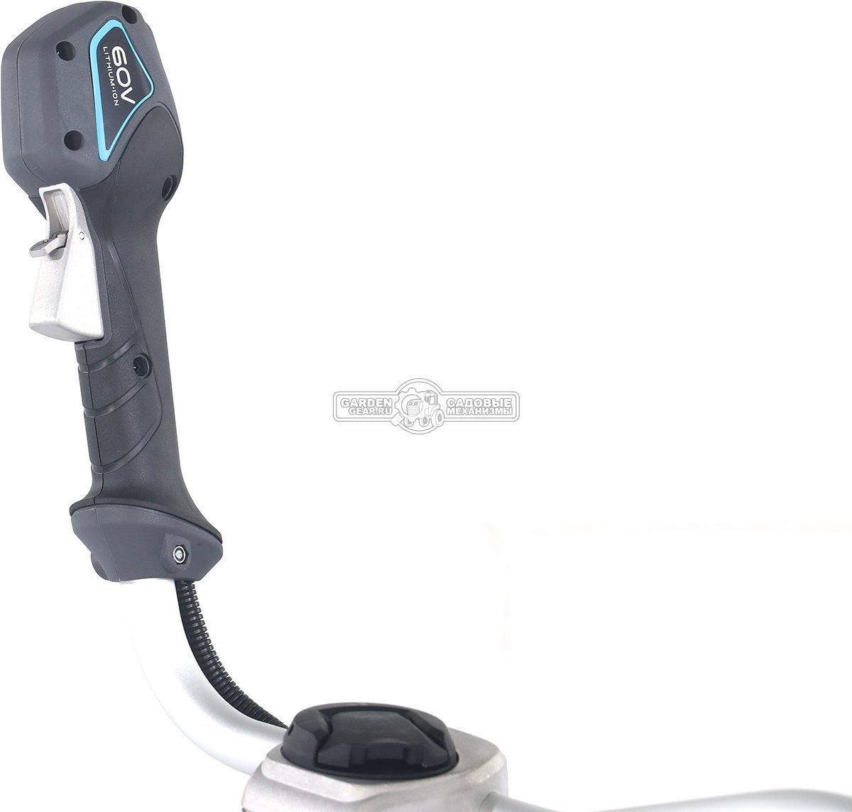 Мотокоса аккумуляторная Caiman ENO BCTi с АКБ B6040 и ЗУ C6025 (RUS, BL 60В, Standart Connect, T-рукоятка, нож 3T + леска 2,4 мм, 5,9 кг.)