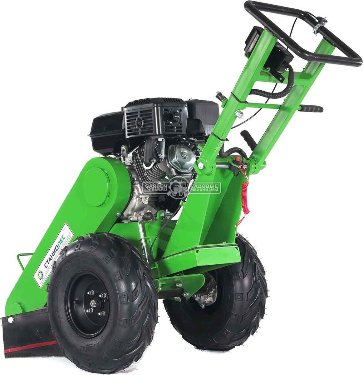 Измельчитель пней Дровосек ИП350 (RUS, 420 см3, диаметр фрезы 340 мм, 150 кг)