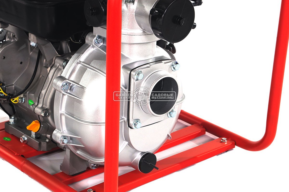 Мотопомпа бензиновая EVOline HG 30 пожарная высоконапорная (PRC, Zongshen GB420, 420 куб.см., 750 л/мин., 75 м., 3", 48 кг.)