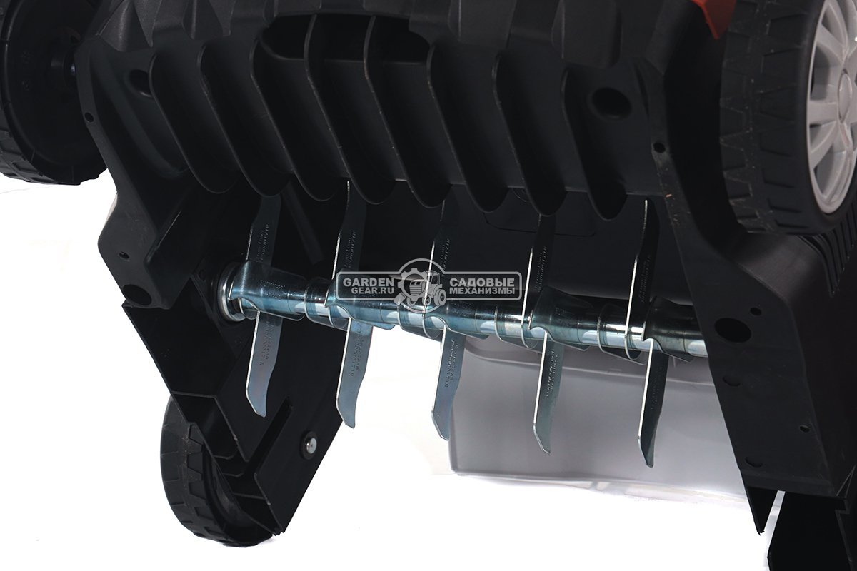 Вертикуттер - аэратор электрический Villartec AE 1538 (PRC, 1500 Вт, 38 см, ножи + пружины, пластик, 50 л, 14 кг)