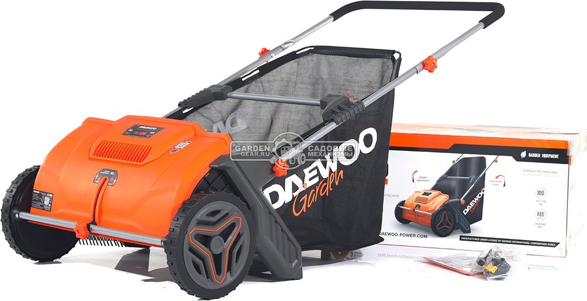 Собиратель листьев механический Daewoo DALC 5300 (PRC, 53 см, 100 л, 1500 м2/час, 6.5 кг) 