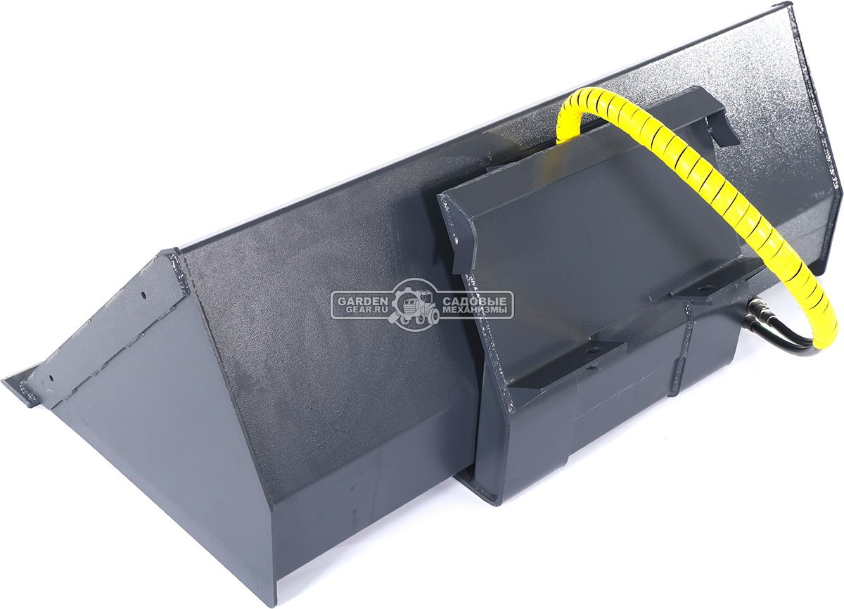 Ковш с саморазгрузкой Baumech 110 см., объём 130 л., с разделительной перегородкой, 80,5 кг.