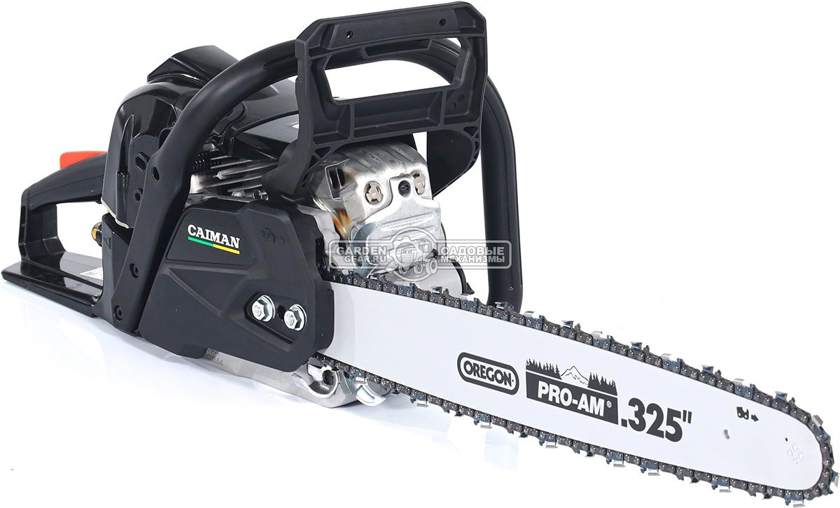 Бензопила Caiman Chenso 55-20 Decompressor (RUS, 56 куб.см., 2,4 кВт/3,3 л.с., 0,325", 1,5 мм, 78E, 5,6 кг.)