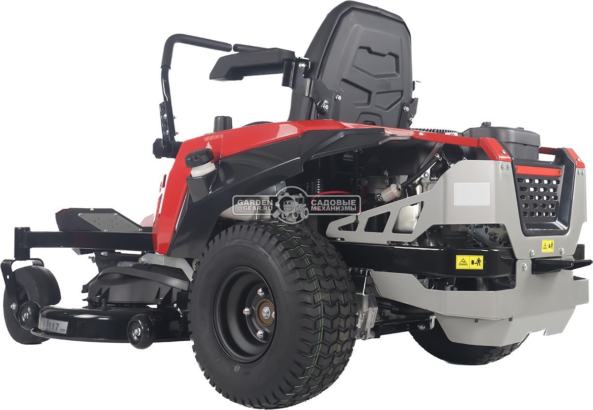 Садовый райдер Oleo-Mac ZT 117/24 KV с нулевым радиусом разворота (ITA, Emak K 2400 V-Twin, 708 куб.см., гидростатика, ширина кошения 117 см, 245 кг)