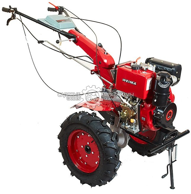 Мотоблок Weima WM 1100BE WM186FE с эл/стартером (PRC, колеса 5.00х12, 9.0 л.с., 110 см, 2 вперед/1 назад, ВОМ, 160 кг)