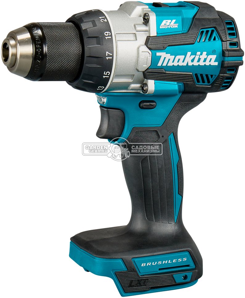 Дрель - шуруповерт аккумуляторная Makita DHP489Z без АКБ и ЗУ (PRC, LXT BL 18V, 73 Нм, XPT, 1.8 кг)