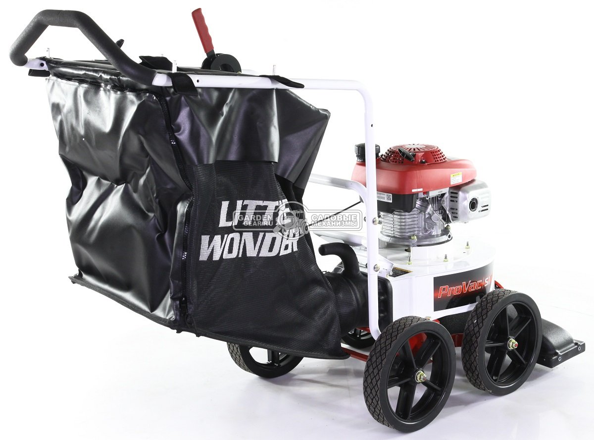 Садовый пылесос бензиновый Little Wonder Pro Vac SI (USA, Honda GSV 190, 68 см, 185 л, 67 кг)