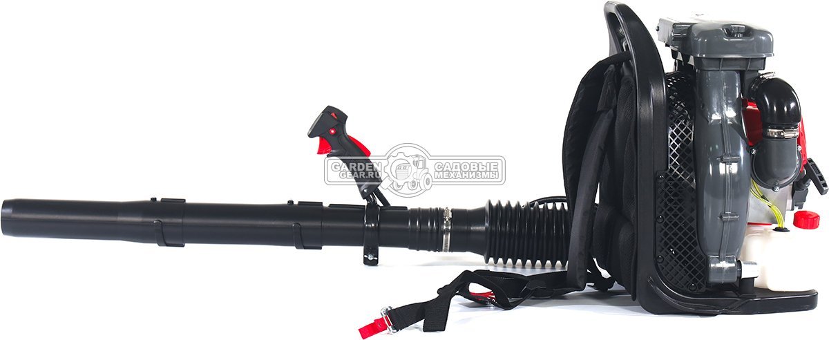 Воздуходувка бензиновая ранцевая EVOline BLG 80 BP (PRC, 79,4 куб.см., 4,5 л.с., 1190 м3/ч, 104 м/с, 11 кг)