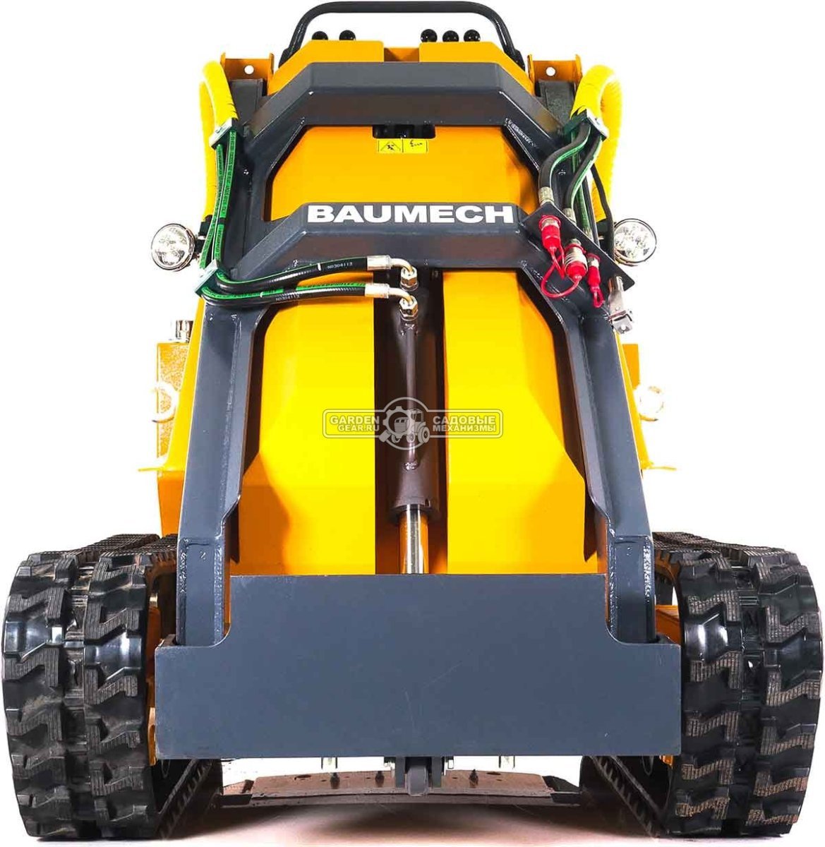 Универсальная машина мини-погрузчик Baumech ML-03 Pro + гидравлический отвал 120 см. с двигателем Zongshen GB750 EFI V-Twin инжектор