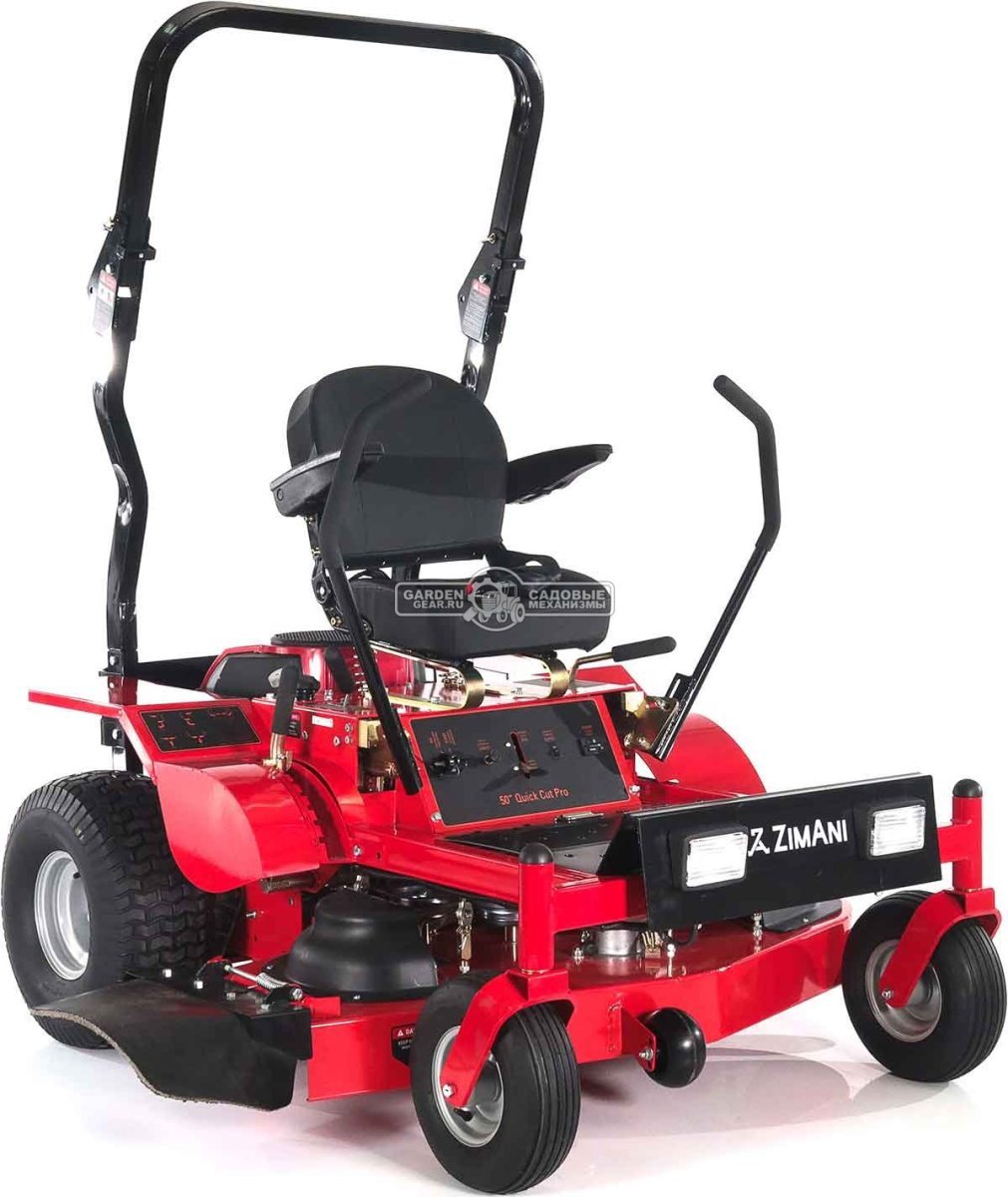 Садовый райдер ZimAni XT5 127 H-Pro с усиленной декой с нулевым радиусом разворота (PRC, Honda GXV690, 688 куб.см, гидростатика, 127 см, 450 кг)