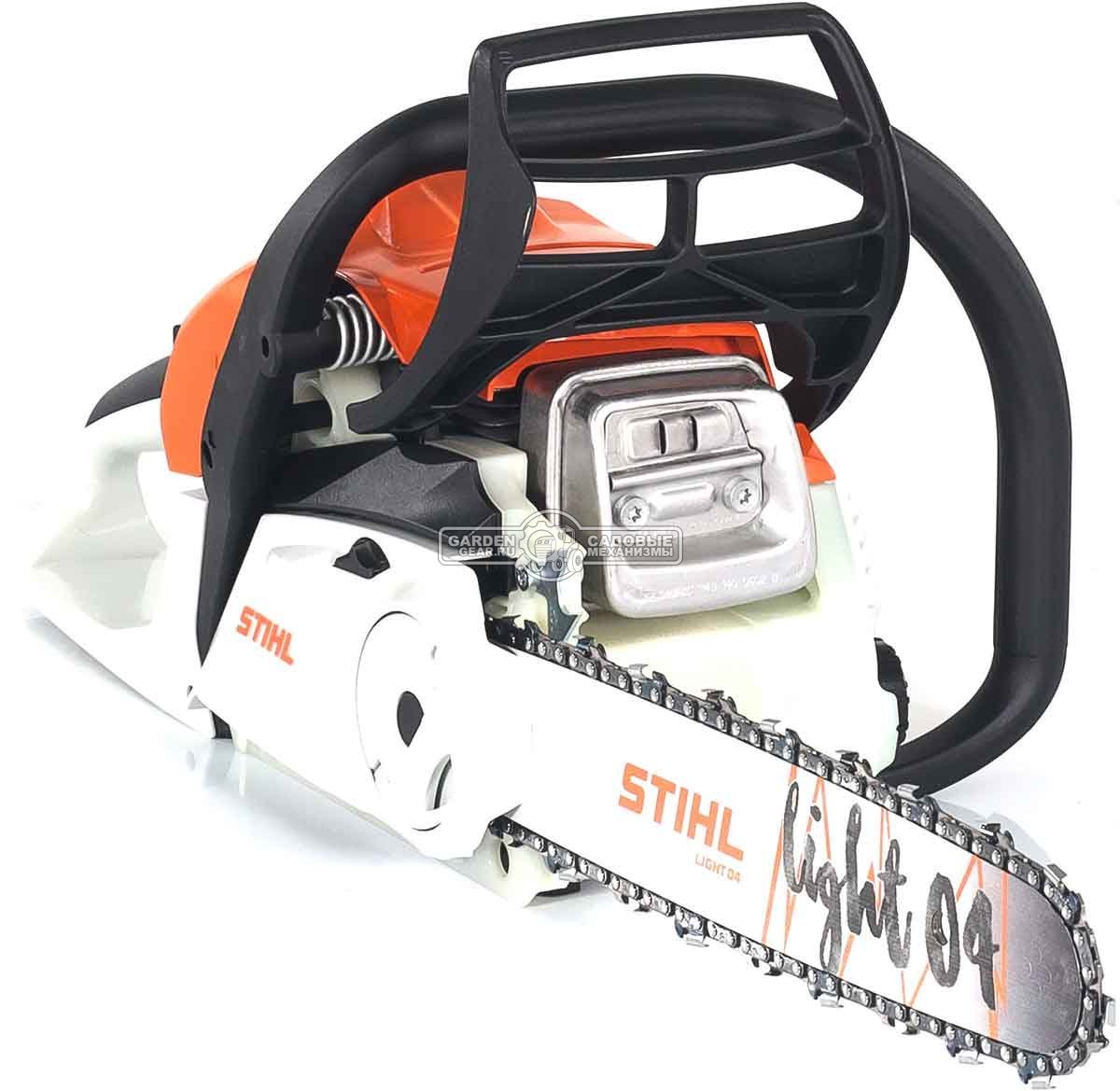 Бензопила Stihl MS 172 C-BE 14" 2-Mix (PRC, 30,1 куб.см., 1,3 кВт/1,8 л.с, Ergostart, 3/8", 1,3 мм, 50E, 4,8 кг)