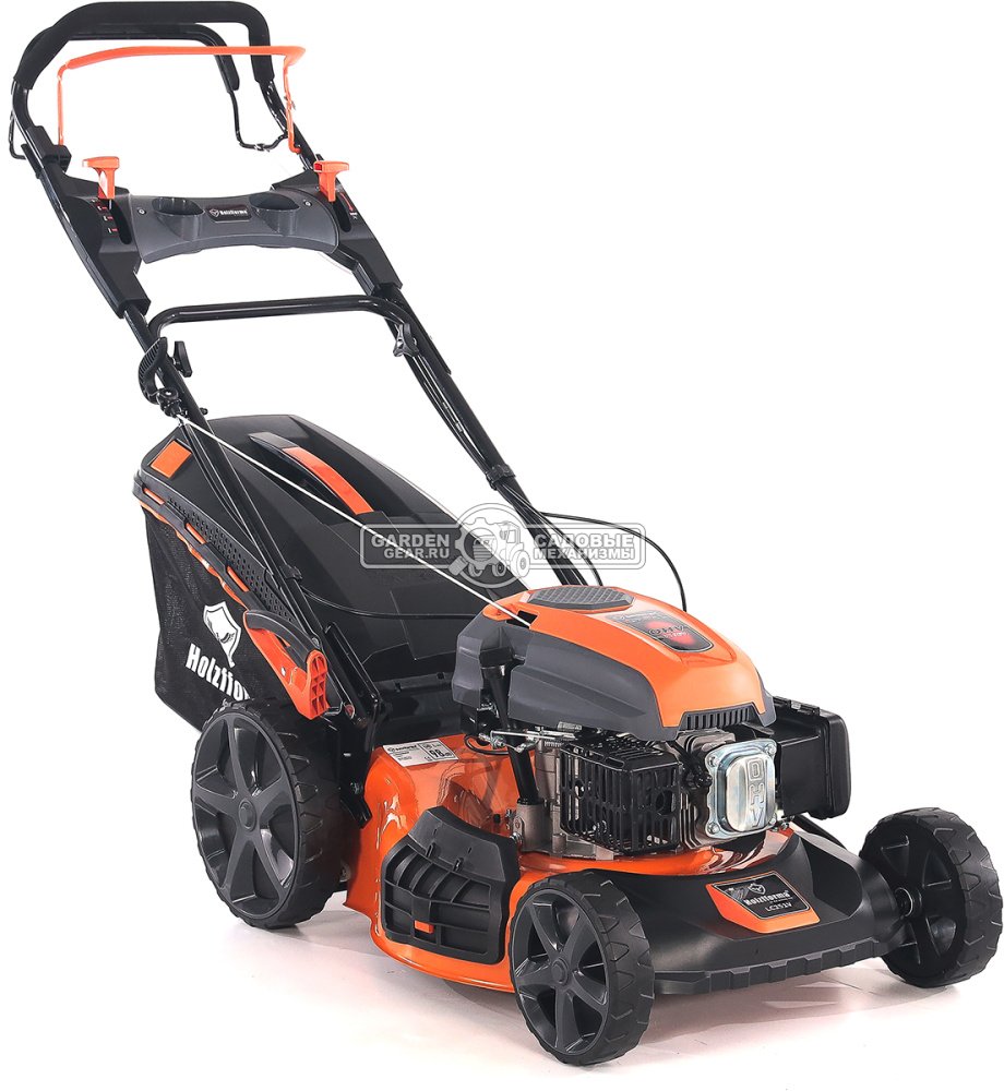 Газонокосилка бензиновая Holzfforma LC251V (PRC, 51 см, 196 см3, 3 в 1, Quattro Blade, вариатор, 65 л, 35 кг)