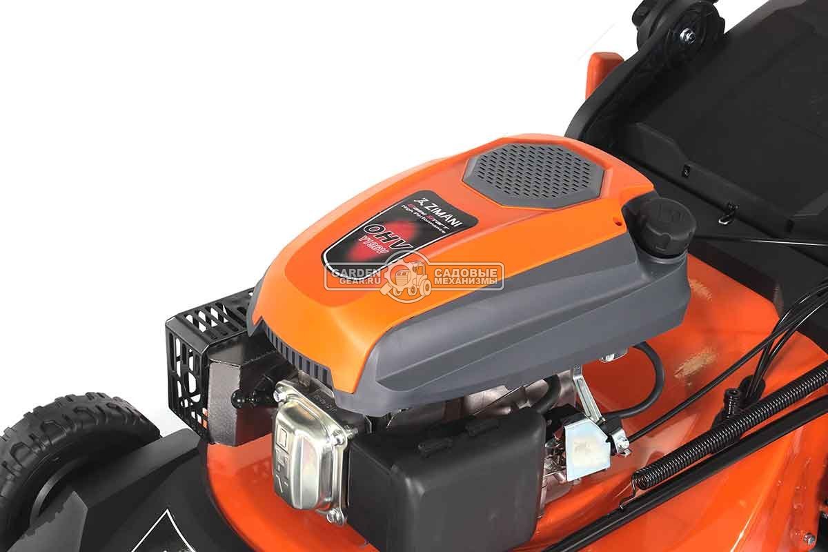 Газонокосилка бензиновая ZimAni LC353V (PRC, 53 см, ZimAni, 196 см3, 3 в 1, 80 л, Quattro Blade, вариатор, 46,5 кг)