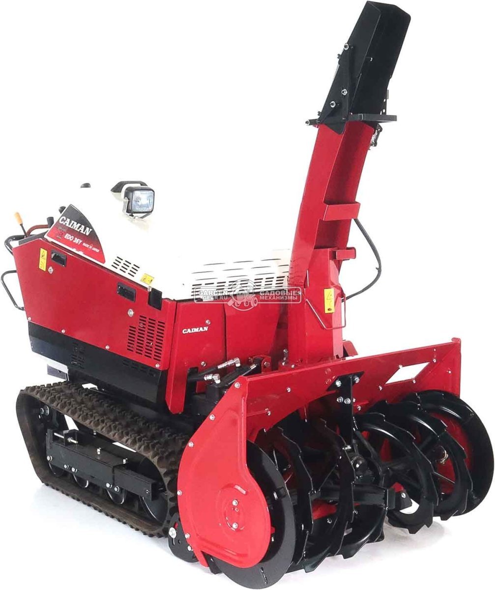 Снегоуборщик Caiman Edo 36Y гусеничный (JPN, 90 см, Yamaha EH65, 653 см3, аккумулятор 12В, гидростатическая трансмиссия, LED фара, 411 кг.)