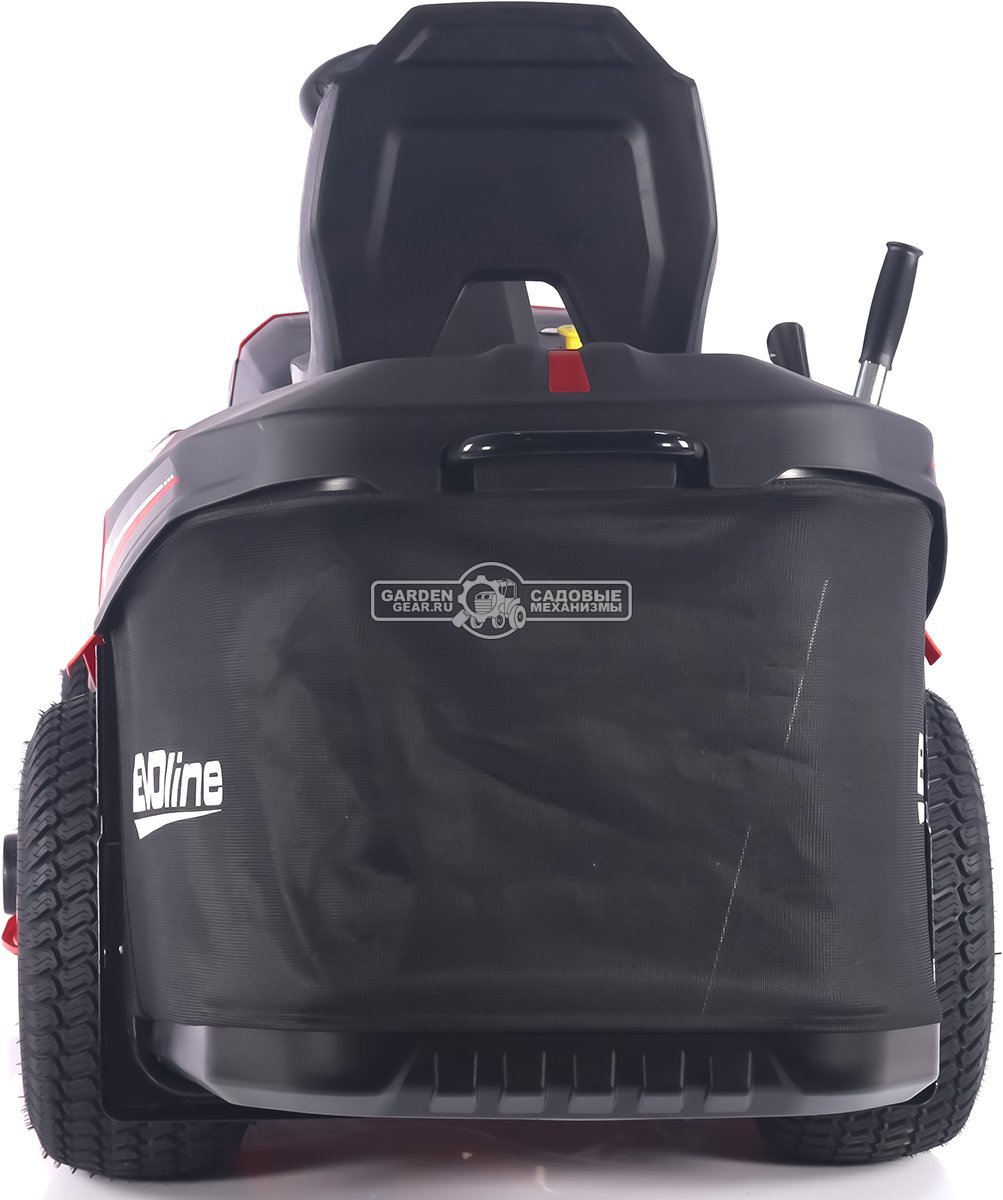 Садовый трактор Evoline TRG 98 CH (PRC, Loncin 452 куб.см., гидростатика, ширина кошения 96 см, травосборник 245 л, 200 кг.)
