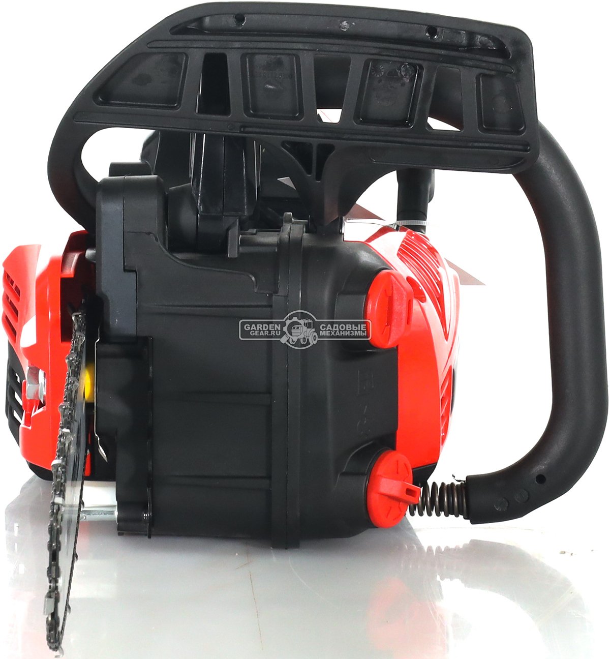 Бензопила сучкорез одноручная Мобил К XC128 Премиум 12" (RUS, 28,5 куб.см., 1,0 кВт/1,36 л.с., 3/8", 1,3 мм, 45E, Comfort Start, 3,26 кг.)