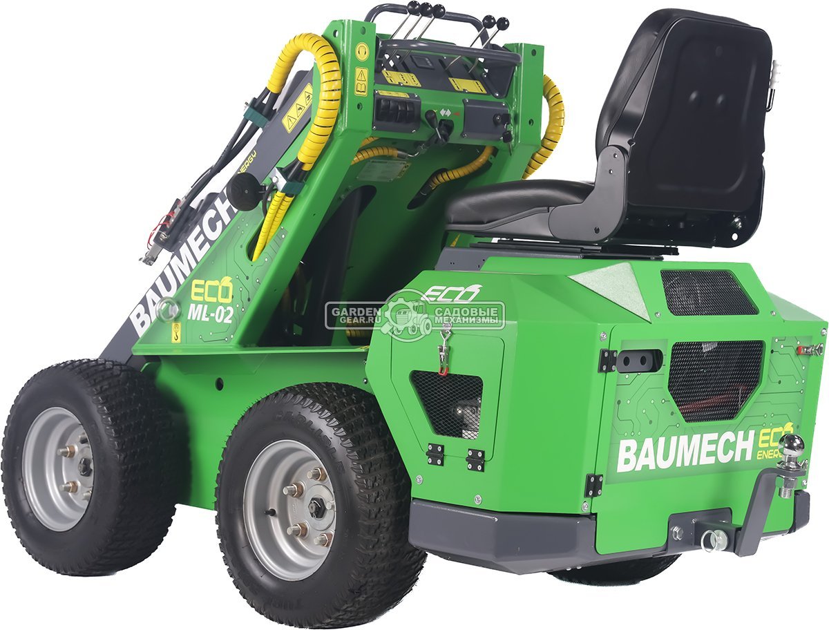 Универсальная машина мини-погрузчик Baumech ML-02 Eco с электродвигателем