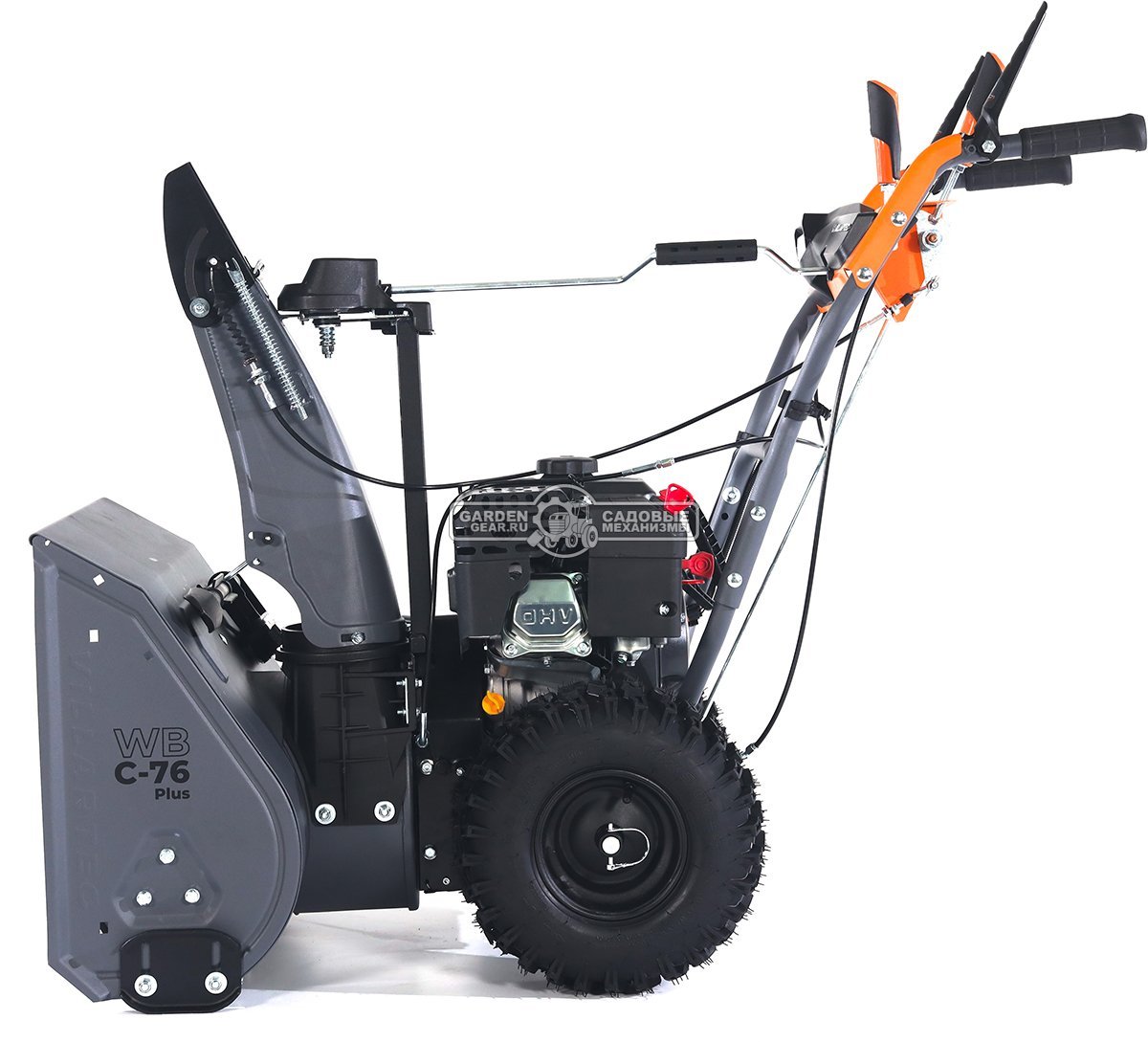 Снегоуборщик Villartec WB C-76 Plus (PRC, 61 см, Villartec, 212 см3, эл/стартер 220В, фара, скорости 4/1, 62 кг)