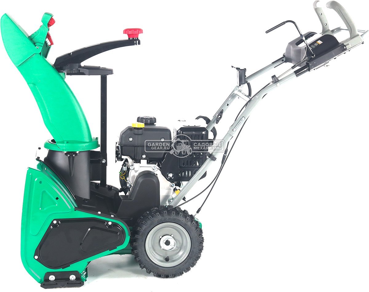Снегоуборщик Caiman Go 24CT одноступенчатый (RUS, 60 см, Caiman Green Engine, 212 см3, резиновый ленточный шнек, 1 скорость, фара, 56 кг.)