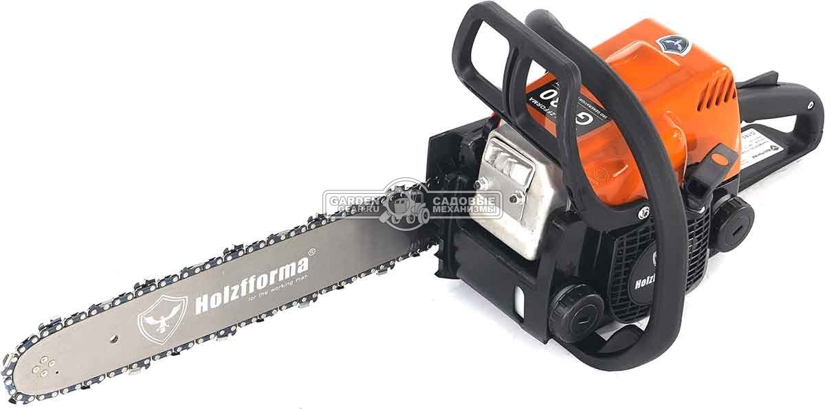 Бензопила Holzfforma G180 16" Black Edition (PRC, 31,8 куб.см., 1,5 кВт/2,0 л.с., 3/8", 1,3 мм, 55E, 4,1 кг.)