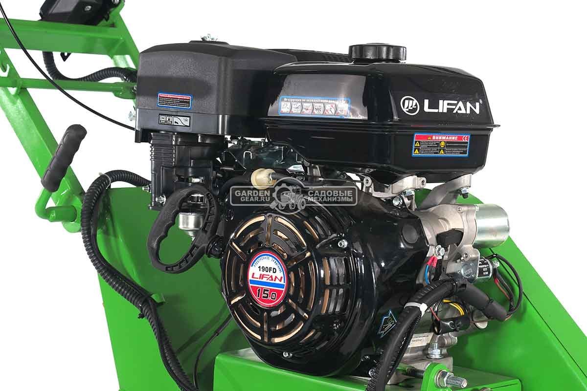 Измельчитель пней Дровосек ИП350 (RUS, 420 см3, диаметр фрезы 340 мм, 150 кг)