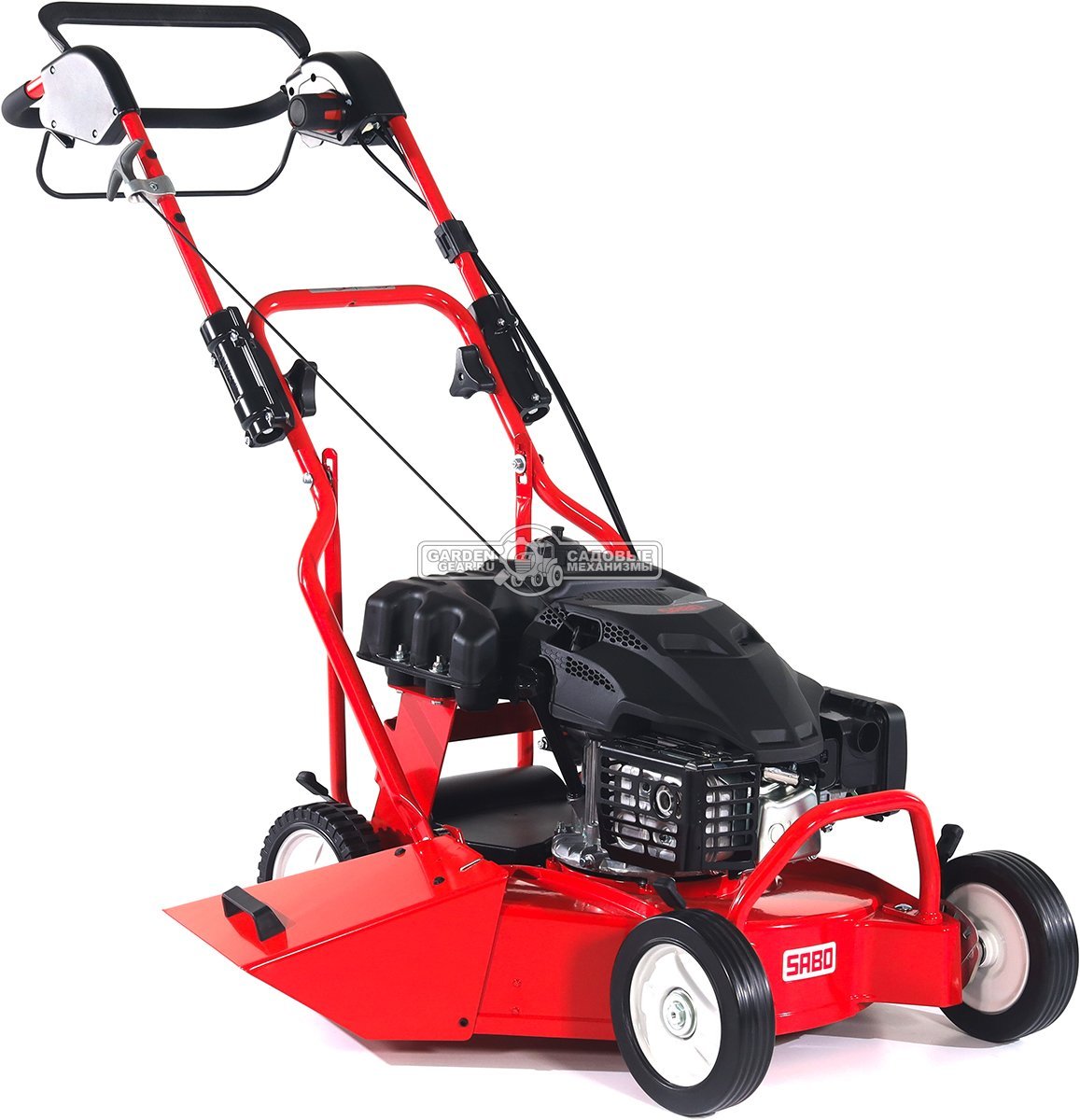 Газонокосилка бензиновая SABO 52-PRO SKA PLUS (GER, 50 см., Yamaha, 190 куб.см., бак - 6 л., алюминий, вариатор, боковой выброс, 51 кг.)