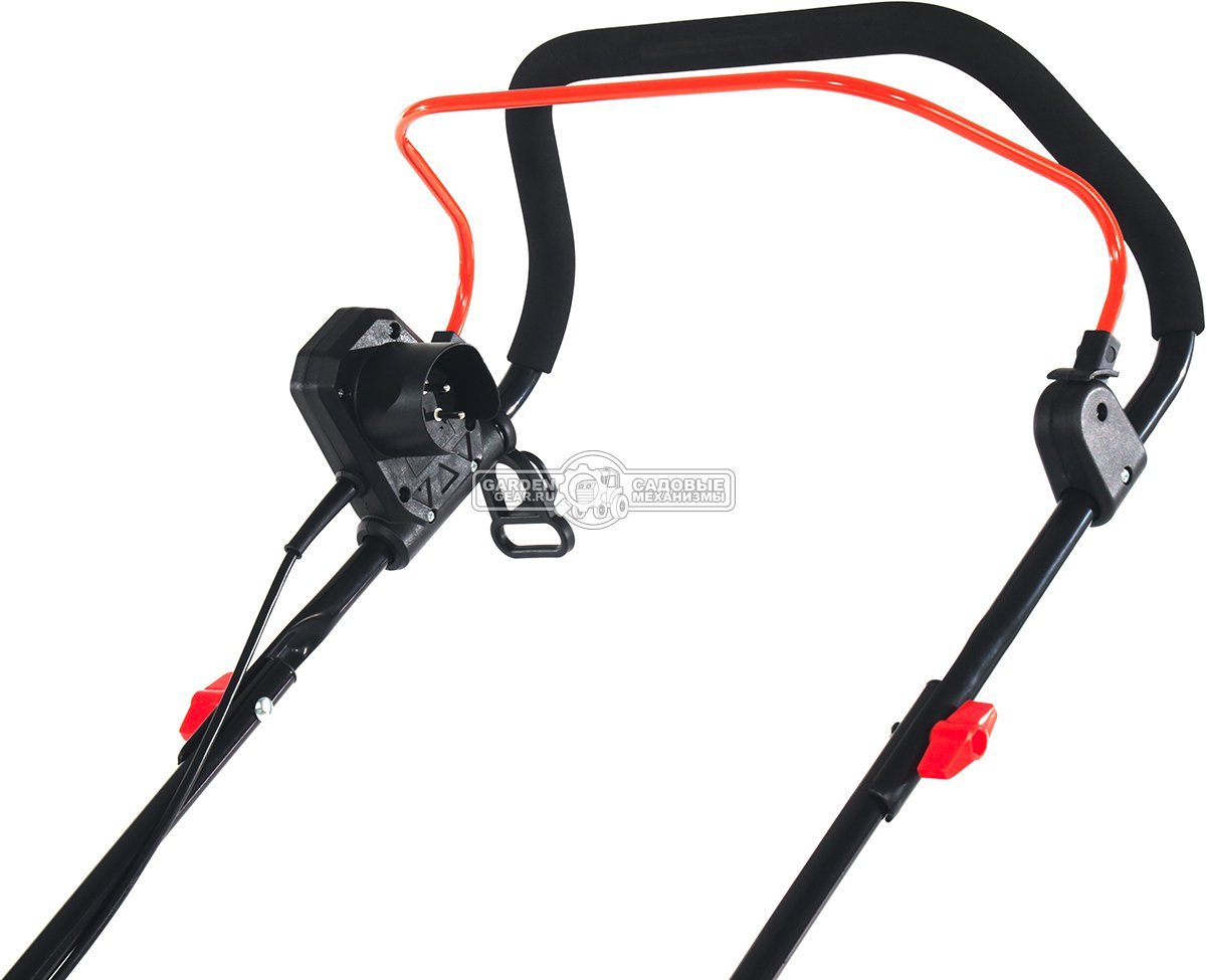 Вертикуттер - аэратор электрический Senix SCE16-L-EU (PRC, 1600 Вт, 38 см, ножи + пружины, пластик, 50 л, 8.1 кг)