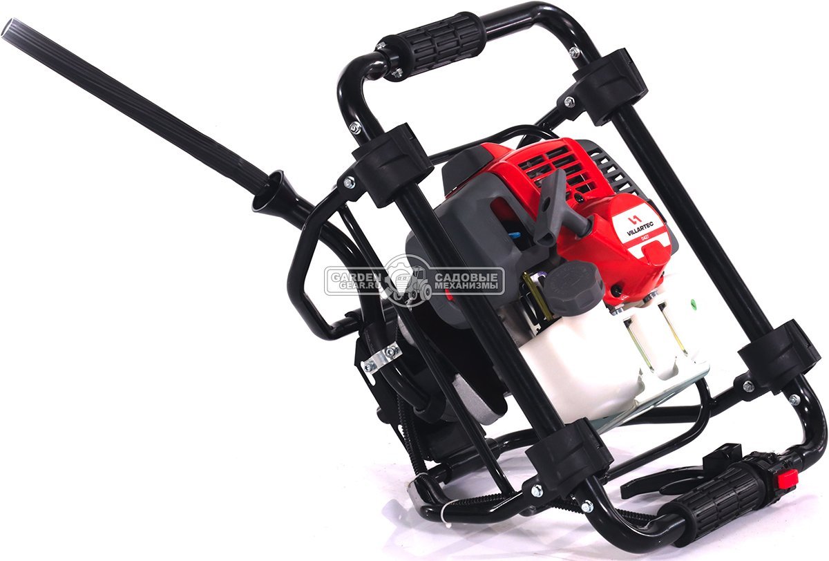 Бензобур / мотобур Villartec D427 (PRC, 41.5 см3., 1.4 кВт/2.0 л.с., до 25 см., 11,5 кг)