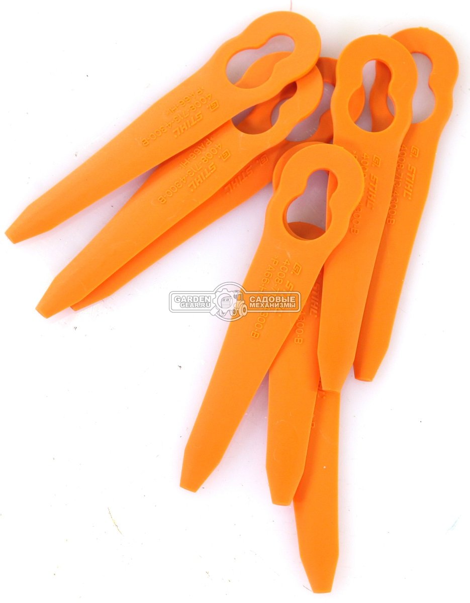 Набор пластиковых ножей Stihl PolyCut для 2-2 и 3-2 (8 шт.) оранжевые