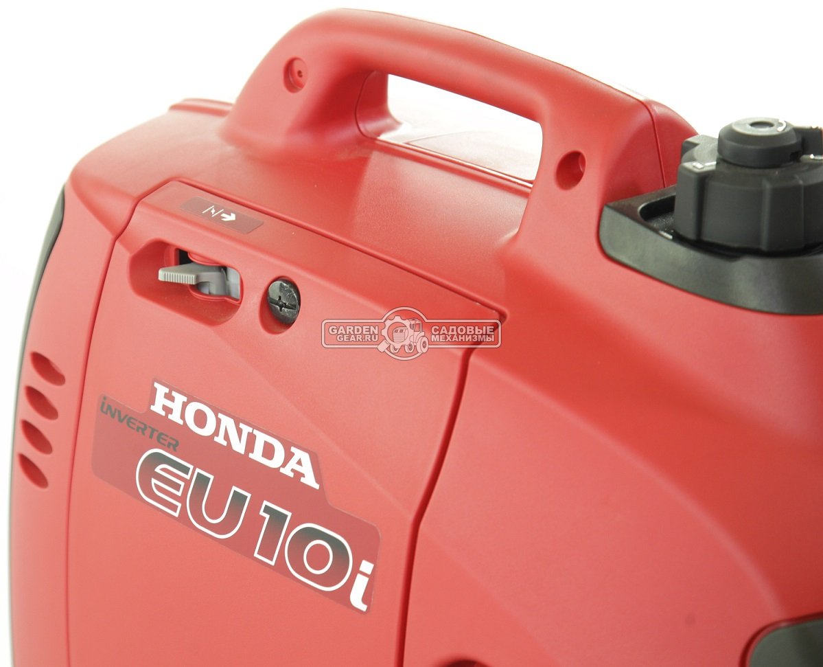 Бензиновый генератор инверторный Honda EU10iT1 RG (THA, Honda GXH50, 49.4 см3, 0.9/1.0 кВт, 2.1 л, 13 кг)