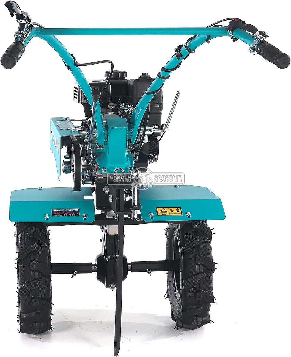 Мотоблок Steviman MT-100 (RUS, колеса 4,00х8, EST 212 см3, 85 см, 2 вперед/1 назад, шкив, 70 кг)