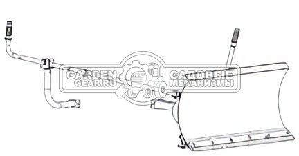 Отвал снеговой Villartec для DB 535T