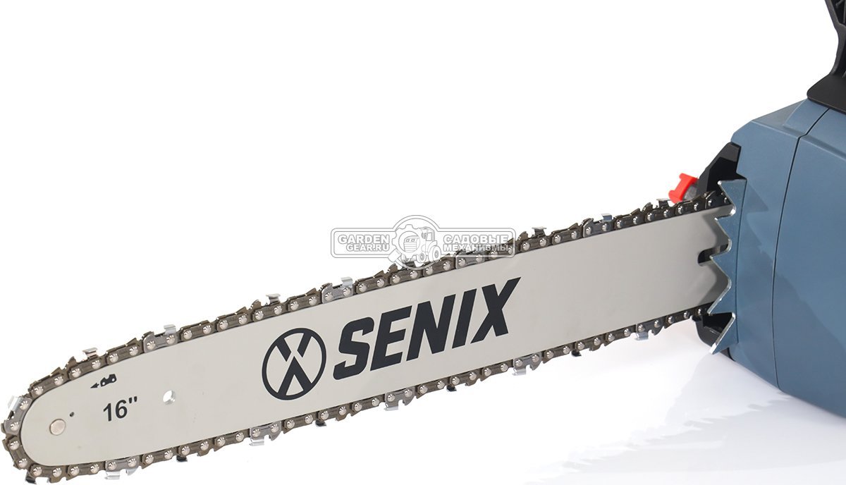 Электропила Senix CSE22-M3-EU 16&quot; (PRC, 2200 Вт, 3/8&quot;, 1.3 мм, 57E, продольный двигатель, 5.62 кг)